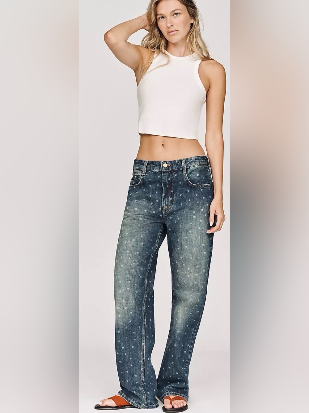 Celeste Mid-Rise Relaxed Jeans by Pilcro
